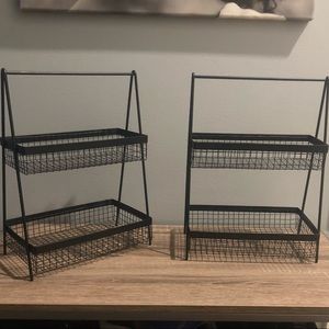 Two Target Black Wire Tiered Bullseye Playground